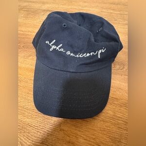 Alpha Omicron Pi Navy Cap​​​